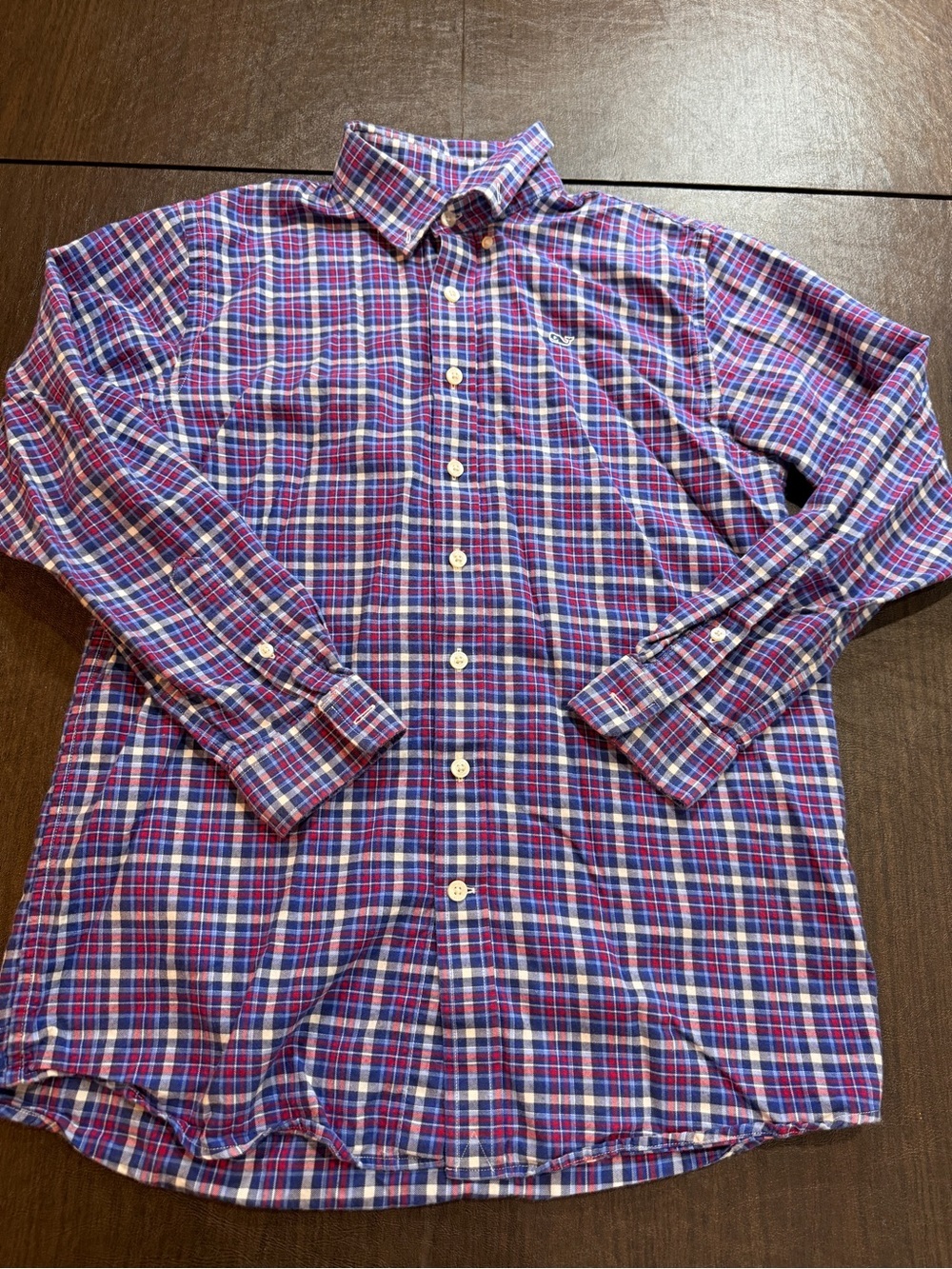 Vineyard Vines Whale Shirt Boys Large (16-18)